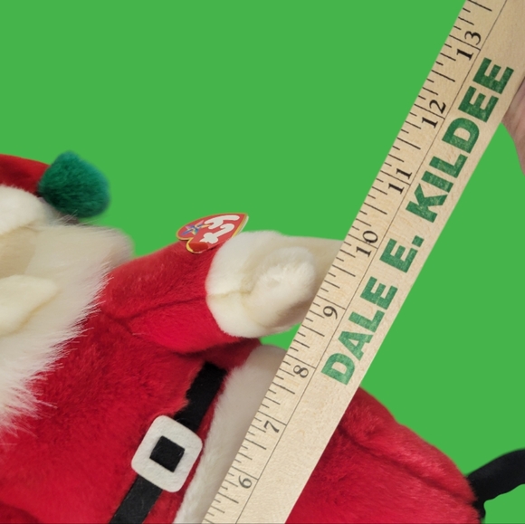 Ty Beanie Buddies Santa 2000 Santa the Beanie Baby Plush Holiday Christmas - Picture 9 of 10